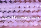 CTG1351 15.5 inches 2mm faceted round white moonstone beads