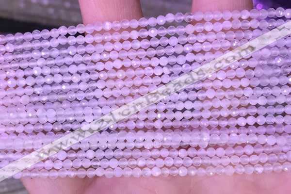 CTG1351 15.5 inches 2mm faceted round white moonstone beads