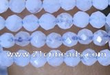 CTG1442 15.5 inches 2mm faceted round blue lace agate beads