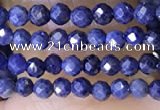 CTG1448 15.5 inches 2mm faceted round sapphire beads wholesale