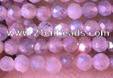 CTG1452 15.5 inches 2mm faceted round AB-color moonstone beads