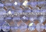 CTG1508 15.5 inches 3mm faceted round labradorite beads wholesale