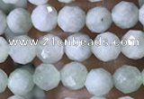 CTG1554 15.5 inches 4mm faceted round jade beads wholesale