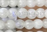 CTG1580 15.5 inches 4mm round white moonstone beads wholesale