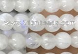 CTG1580 15.5 inches 4mm round white moonstone beads wholesale