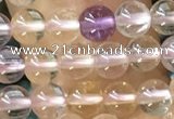 CTG1587 15.5 inches 4mm round ametrine gemstone beads wholesale