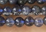 CTG1591 15.5 inches 4mm round iolite gemstone beads wholesale