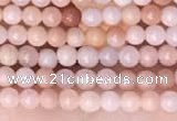 CTG2000 15 inches 2mm,3mm round pink aventurine jade beads