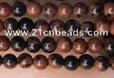 CTG2004 15 inches 2mm,3mm mahogany obsidian beads wholesale