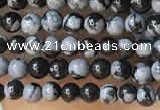 CTG2015 15 inches 2mm,3mm snowflake obsidian gemstone beads