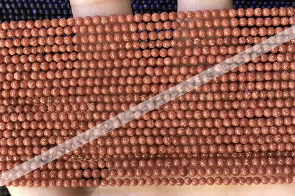 CTG2035 15 inches 2mm,3mm goldstone beads wholesale