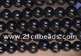 CTG2060 15 inches 2mm,3mm black agate gemstone beads