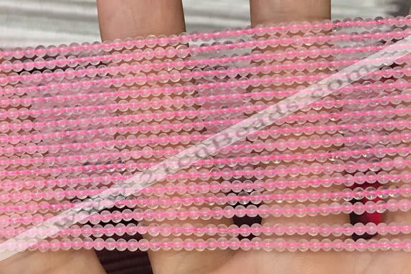 CTG2072 15 inches 2mm,3mm rose quartz gemstone beads