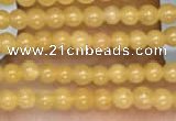 CTG2074 15 inches 2mm,3mm yellow jade gemstone beads