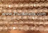 CTG2158 15 inches 2mm,3mm & 4mm faceted round white crystal beads