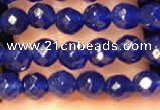 CTG2223 15 inches 2mm,3mm faceted round candy jade beads