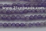 CTG252 15.5 inches 3mm round tiny amethyst gemstone beads