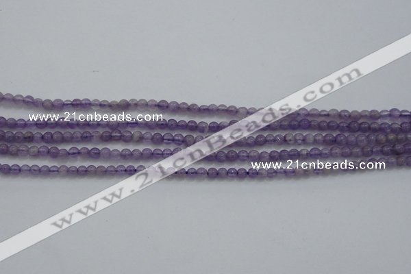 CTG252 15.5 inches 3mm round tiny amethyst gemstone beads