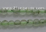 CTG255 15.5 inches 3mm round tiny green rutilated quartz beads