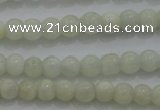 CTG256 15.5 inches 3mm round tiny white moonstone beads