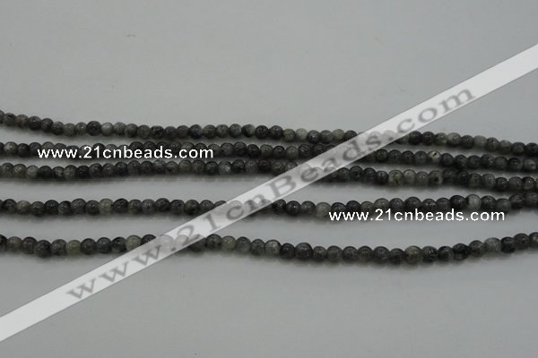 CTG259 15.5 inches 3mm round tiny black labradorite beads wholesale