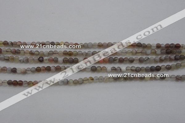 CTG262 15.5 inches 3mm round tiny botswana agate beads wholesale