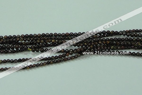 CTG41 15.5 inches 2mm round tiny tiger jasper beads wholesale