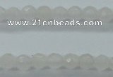 CTG420 15.5 inches 3mm faceted round tiny dyed candy jade beads