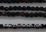 CTG426 15.5 inches 2mm faceted round tiny agate gemstone beads