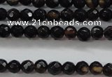 CTG428 15.5 inches 3mm faceted round tiny agate gemstone beads