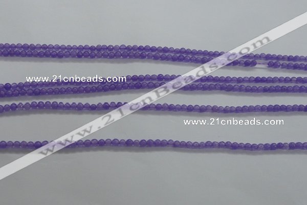 CTG433 15.5 inches 2mm round tiny dyed candy jade beads wholesale