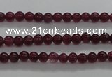CTG434 15.5 inches 2mm round tiny dyed candy jade beads wholesale