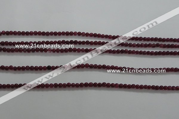 CTG434 15.5 inches 2mm round tiny dyed candy jade beads wholesale