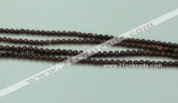 CTG47 15.5 inches 2mm round tiny tiger jasper beads wholesale