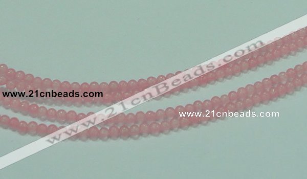 CTG60 15.5 inches 2mm round tiny dyed white jade beads wholesale