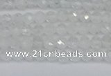 CTG604 15.5 inches 3mm faceted round white moonstone beads