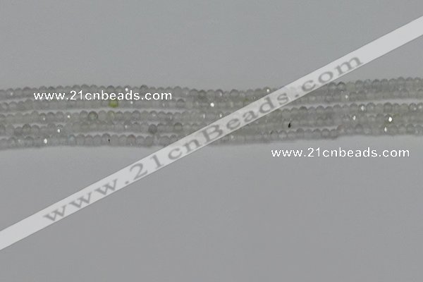 CTG612 15.5 inches 2mm faceted round labradorite beads