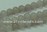 CTG74 15.5 inches 3mm round tiny purple jade beads wholesale