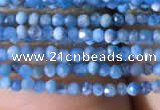 CTG758 15.5 inches 1.5mm faceted round tiny apatite gemstone beads