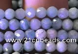 CTG775 15.5 inches 3mm faceted round tiny amazonite beads wholesale