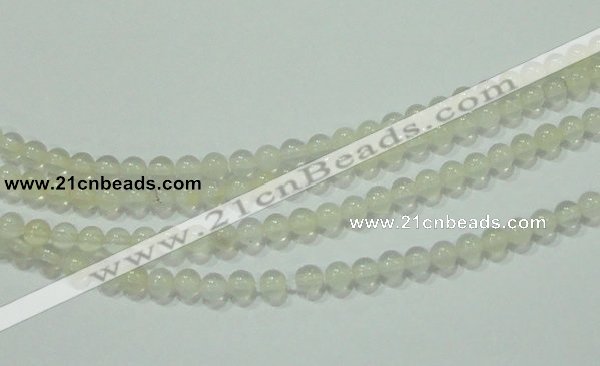 CTG79 15.5 inches 3mm round tiny white chalcedony beads wholesale