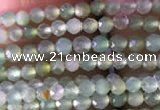 CTG821 15.5 inches 2mm faceted round tiny Australia chrysoprase beads