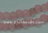 CTG86 15.5 inches 3mm faceted round tiny dyed white jade beads wholesale