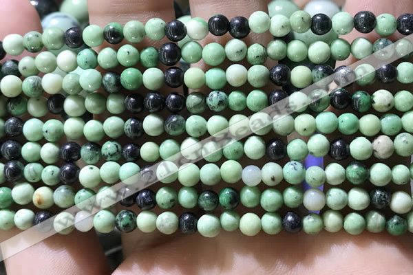 CTJ750 15.5 inches 4mm round transvaal jade beads wholesale