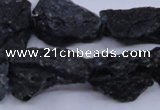 CTK10 15.5 inches 12*16mm - 18*25mm nuggets tektite gemstone beads