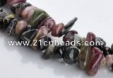 CTO05 36 inches 5*8mm freeform natural tourmaline chips beads