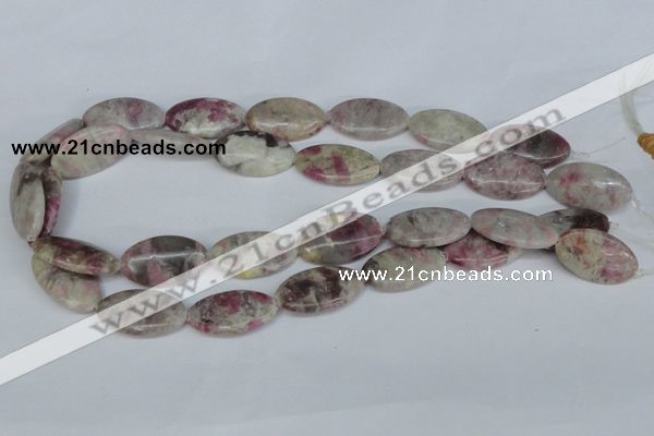 CTO213 15.5 inches 16*28mm marquise pink tourmaline gemstone beads