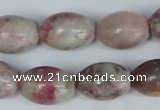 CTO217 15.5 inches 13*18mm rice pink tourmaline gemstone beads