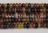 CTO375 15.5 inches 2*5mm rondelle natural tourmaline gemstone beads