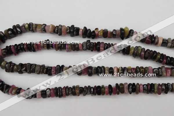 CTO380 15.5 inches 3*8mm – 4*11mm natural tourmaline nuggets beads